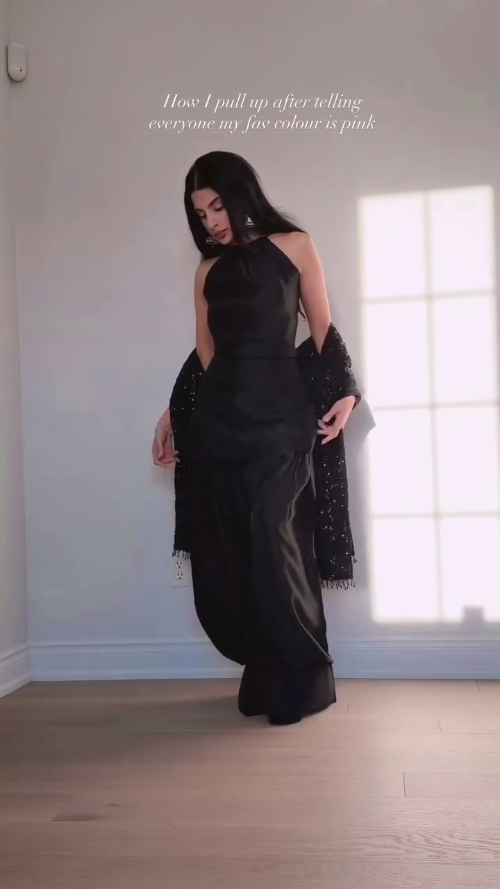 Noir Elegance Black Punjabi Patiala Suit Set