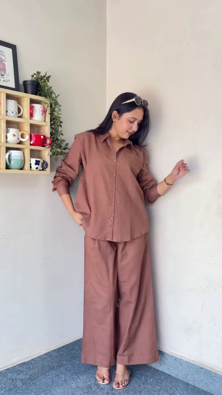 Mocha Luxe Co-Ord Set