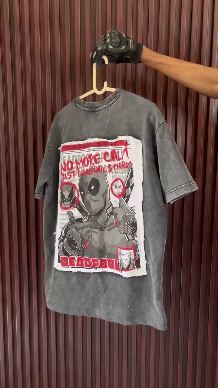 Oversized Graphic Printed Cotton T-Shirt for Men & Women